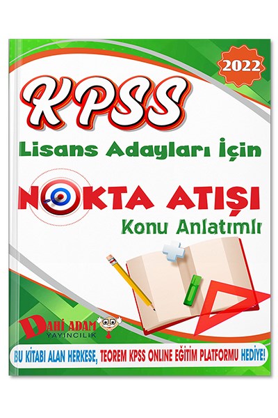 2022 KPSS Lisans Adayları İçin Nokta Atışı Teorem Yayıncılık