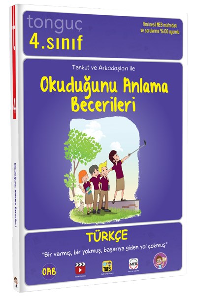 4. Sınıf Türkçe Okuduğunu Anlama Becerileri - Tonguç Yayınları