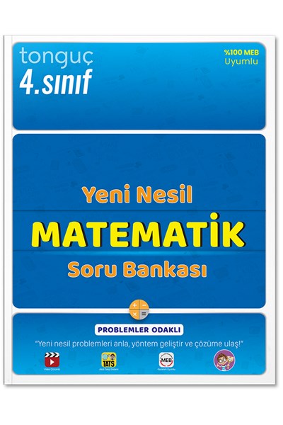 4. Sınıf Yeni Nesil Matematik Soru Bankası - Tonguç Yayınları