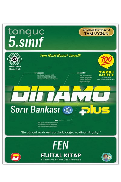 5. Sınıf Fen Bilimleri Dinamo Soru Bankası - Tonguç Yayınları