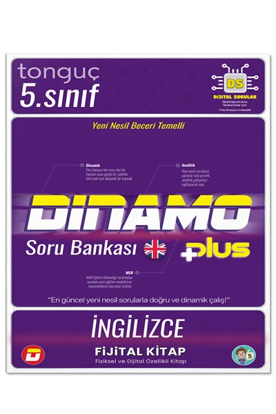 5. Sınıf İngilizce Dinamo Soru Bankası - Tonguç Yayınları