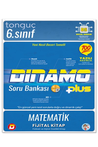 6. Sınıf Dinamo Matematik Soru Bankası - Tonguç Yayınları