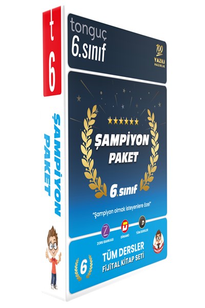 6. Sınıf Şampiyon Paketi - Tonguç Akademi