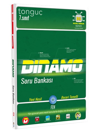 7. Sınıf Dinamo Fen Bilimleri Soru Bankası  - Tonguç Yayınları
