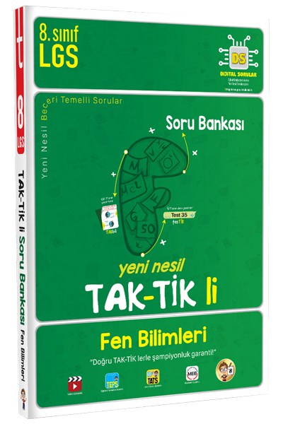 8. Sınıf Fen Bilimleri Taktikli Soru Bankası  Tonguç Yayınları