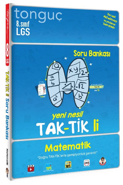 8. Sınıf Matematik Taktikli Soru Bankası  Tonguç Yayınları