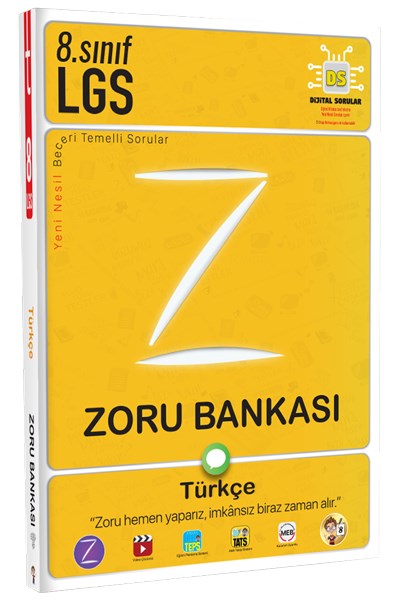 8. Sınıf Türkçe Zoru Bankası - Tonguç Yayınları