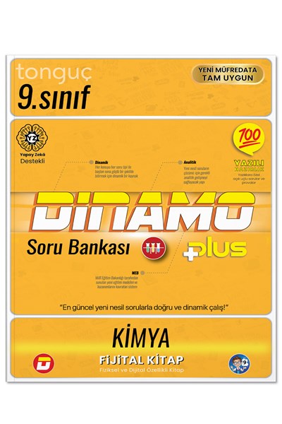 9. Sınıf Dinamo Kimya Soru Bankası - Tonguç Yayınları