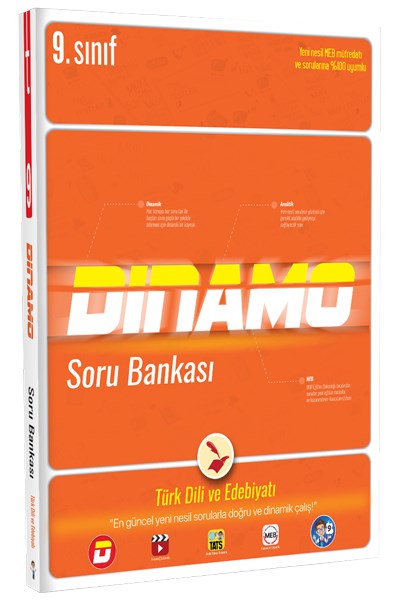 9. Sınıf Dinamo Türk Dili ve Edebiyatı Soru Bankası - Tonguç Yayınları