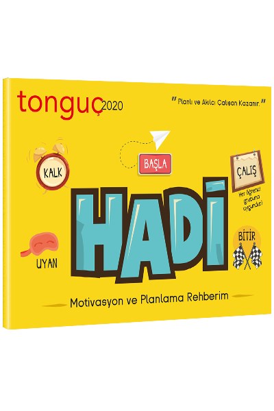 Hadi Motivasyon Ve Planlama Rehberim  Tonguç Yayınları