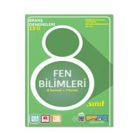 8. Sınıf Fen Bilimleri Branş Denemeleri - Süpersonik Yayınları